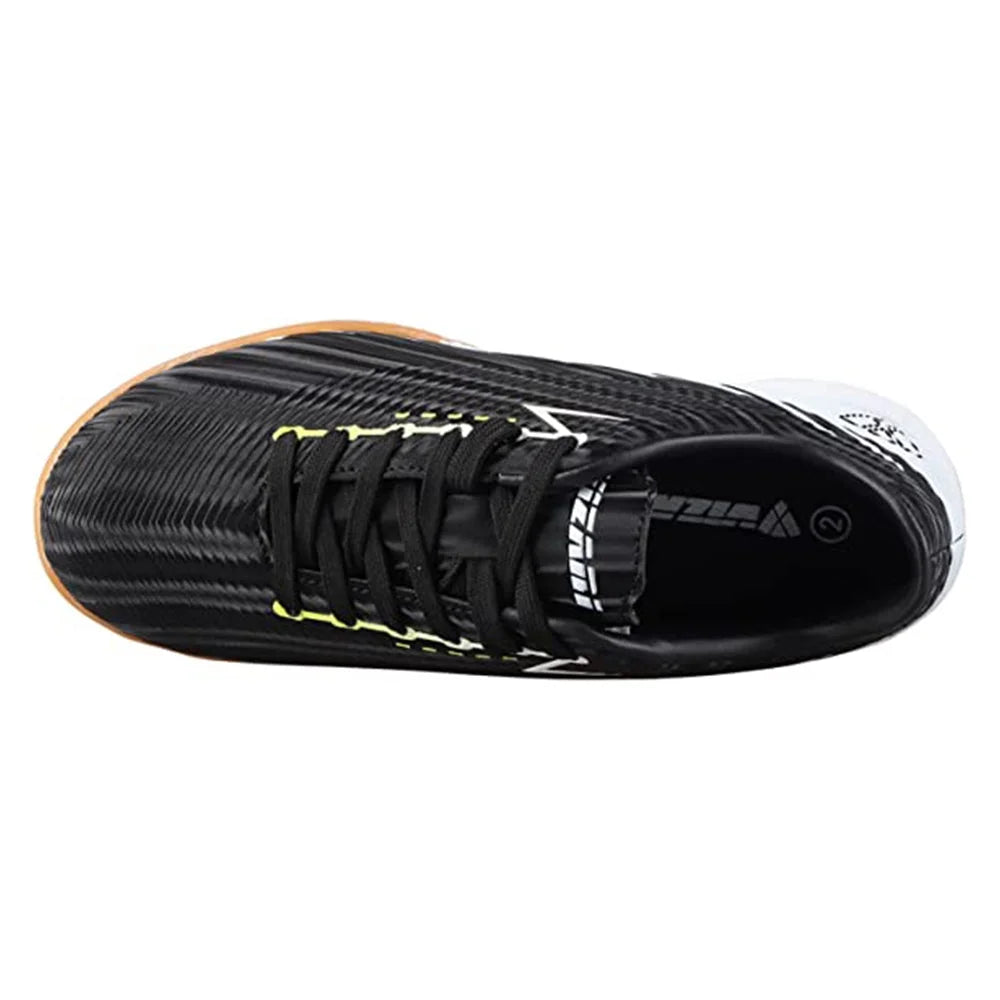 Tesoro Indoor Soccer Shoes for Men and Women | Lightweight Synthetic Upper with Embossed Stitching | Non-Marking Rubber Outsole for Indoor Soccer and Football