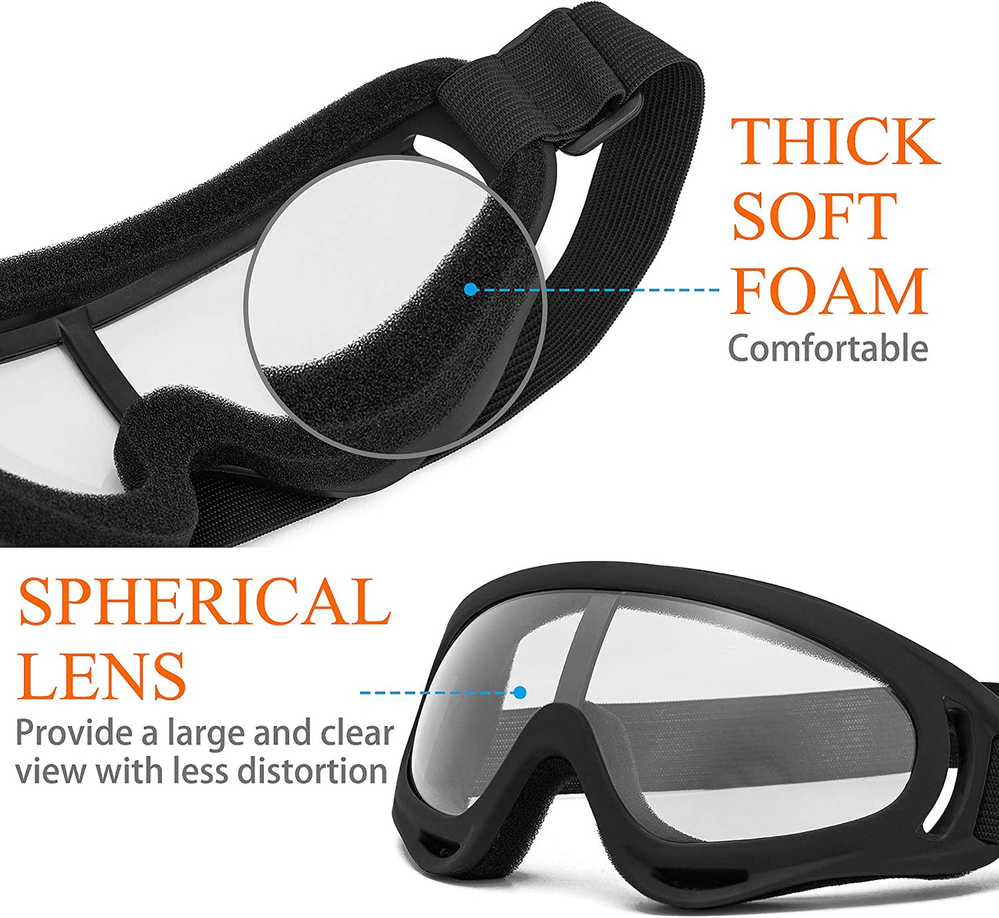 Lelinta Ski Goggles Snowboard Goggles for Men Women & Youth, Snow Goggle