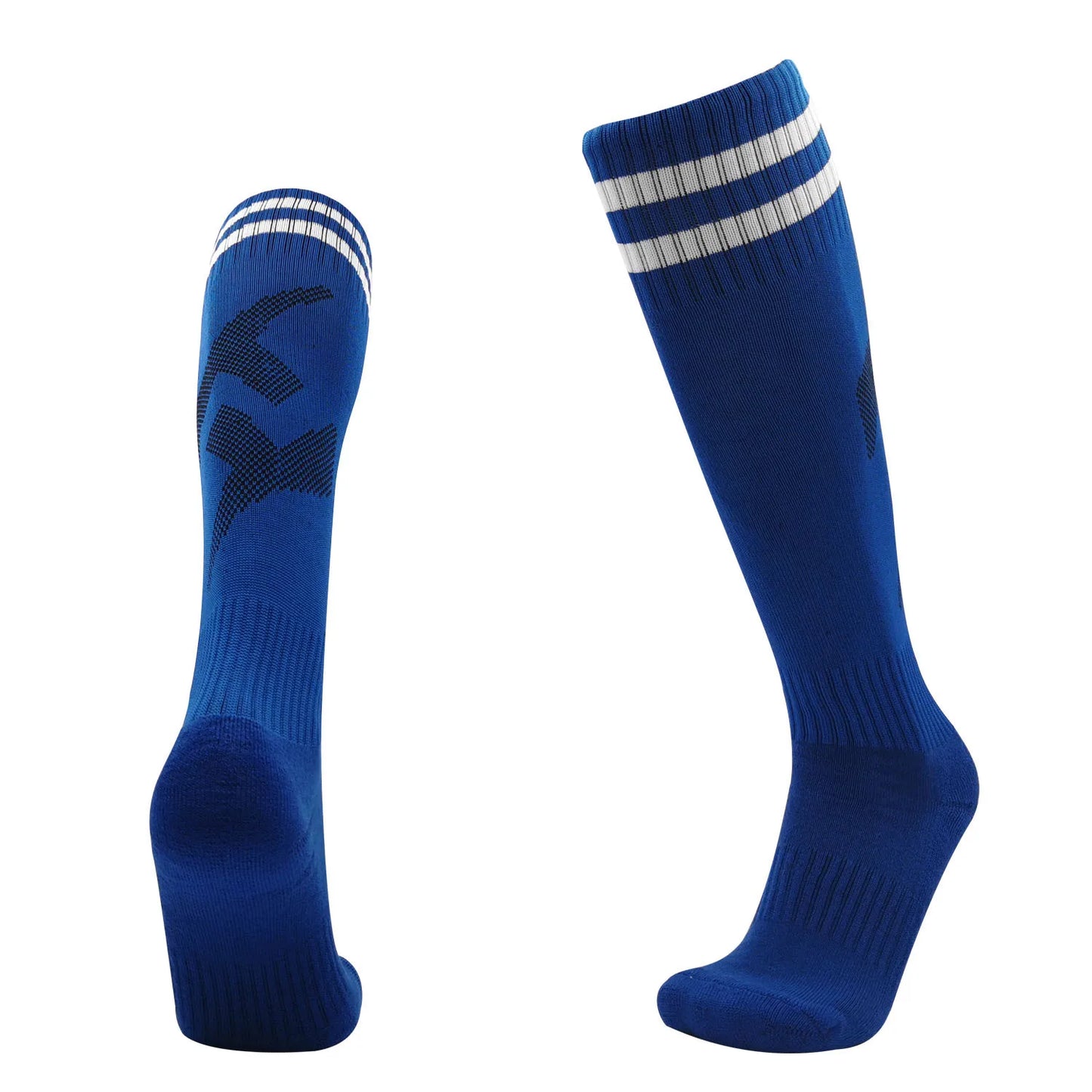 Adults Kids Quality Soccer Football Stockings High Socks Long Tube Knee Cotton Legging Baseball Running Sport Children Socks
