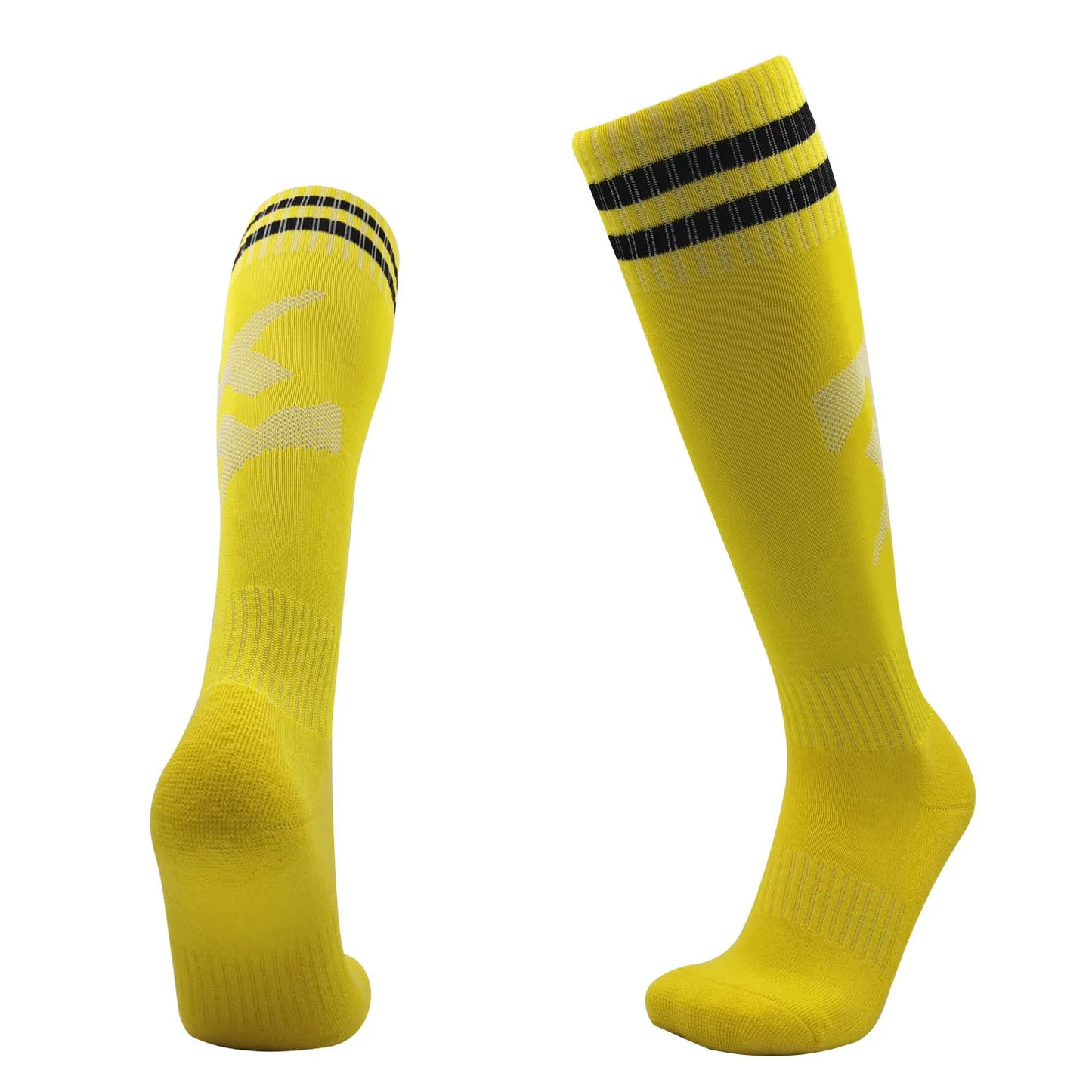 Adults Kids Quality Soccer Football Stockings High Socks Long Tube Knee Cotton Legging Baseball Running Sport Children Socks