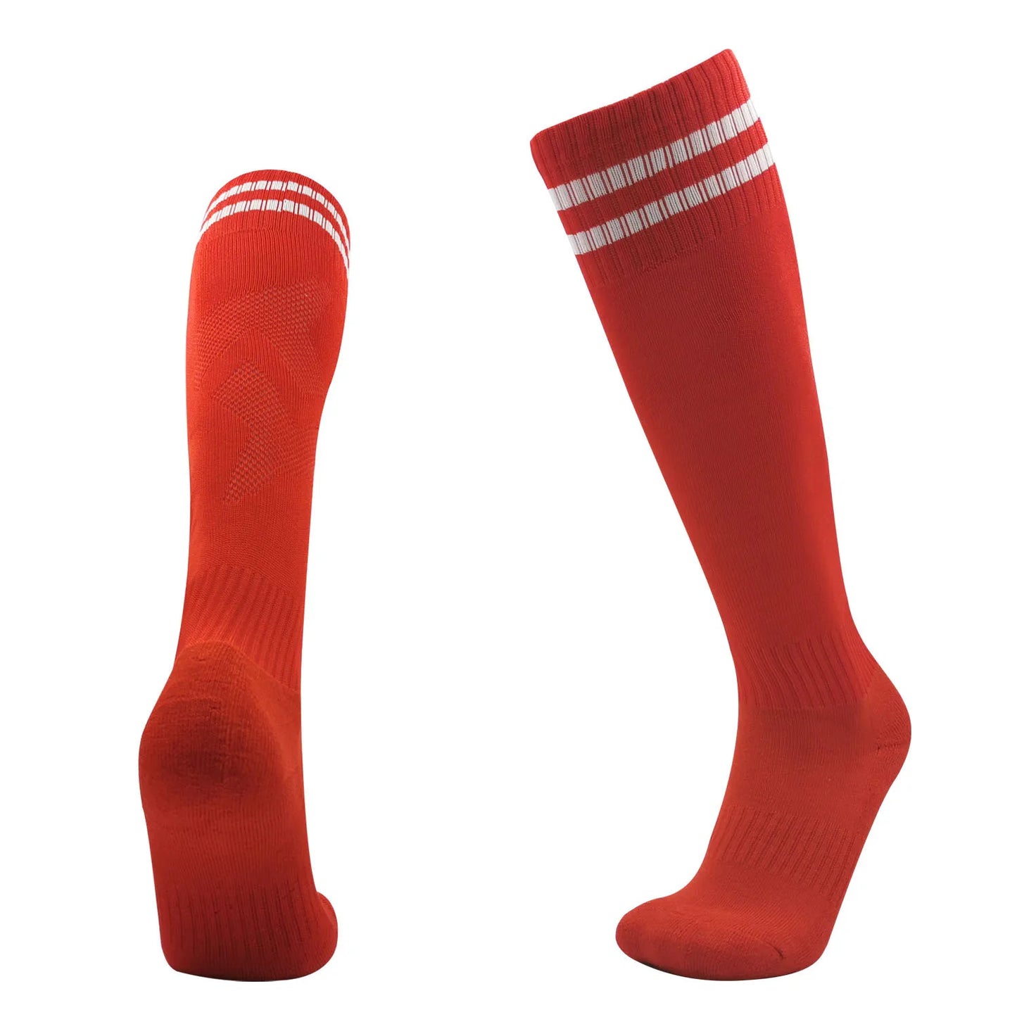 Adults Kids Quality Soccer Football Stockings High Socks Long Tube Knee Cotton Legging Baseball Running Sport Children Socks