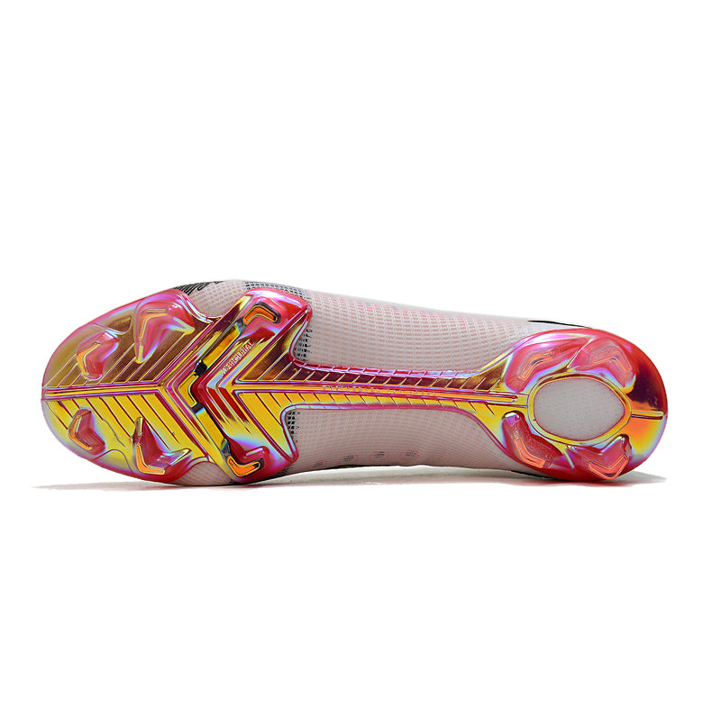 Men branded high quality soccer cleats