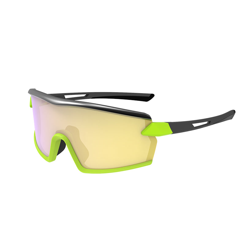 Sunok high brand gold tinted sunglasses