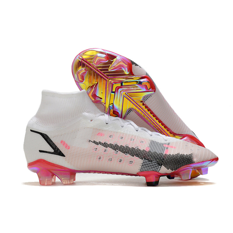 Men branded high quality soccer cleats