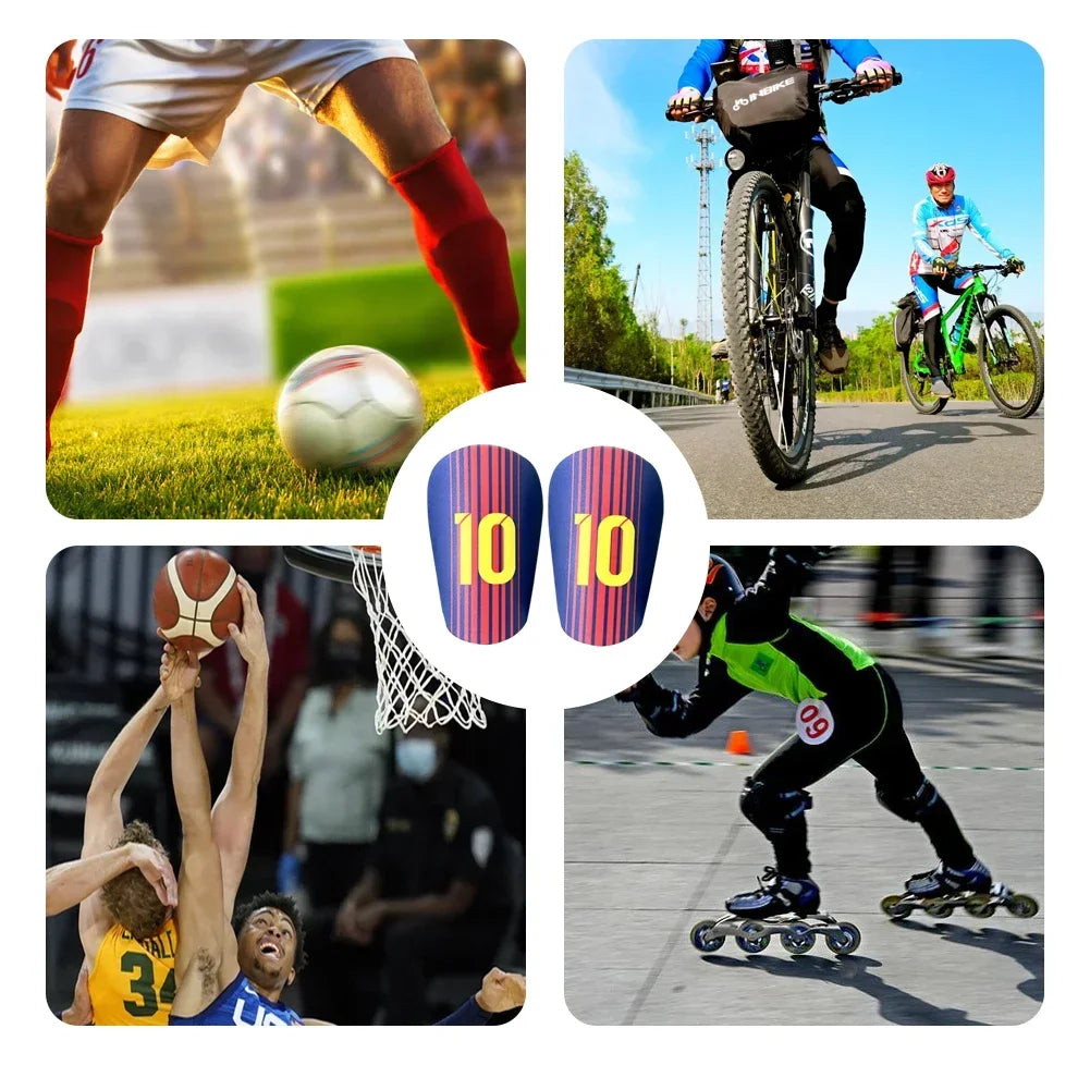 2Pcs Football Shin Pads Protective Equipment Shin Guards Mini Shin Guards Soccer Shin Guards for Men Women Kids Boys Girl