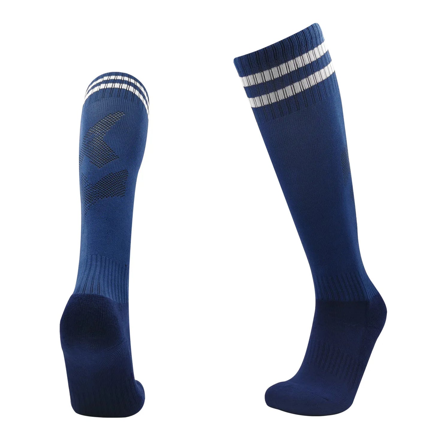 Adults Kids Quality Soccer Football Stockings High Socks Long Tube Knee Cotton Legging Baseball Running Sport Children Socks