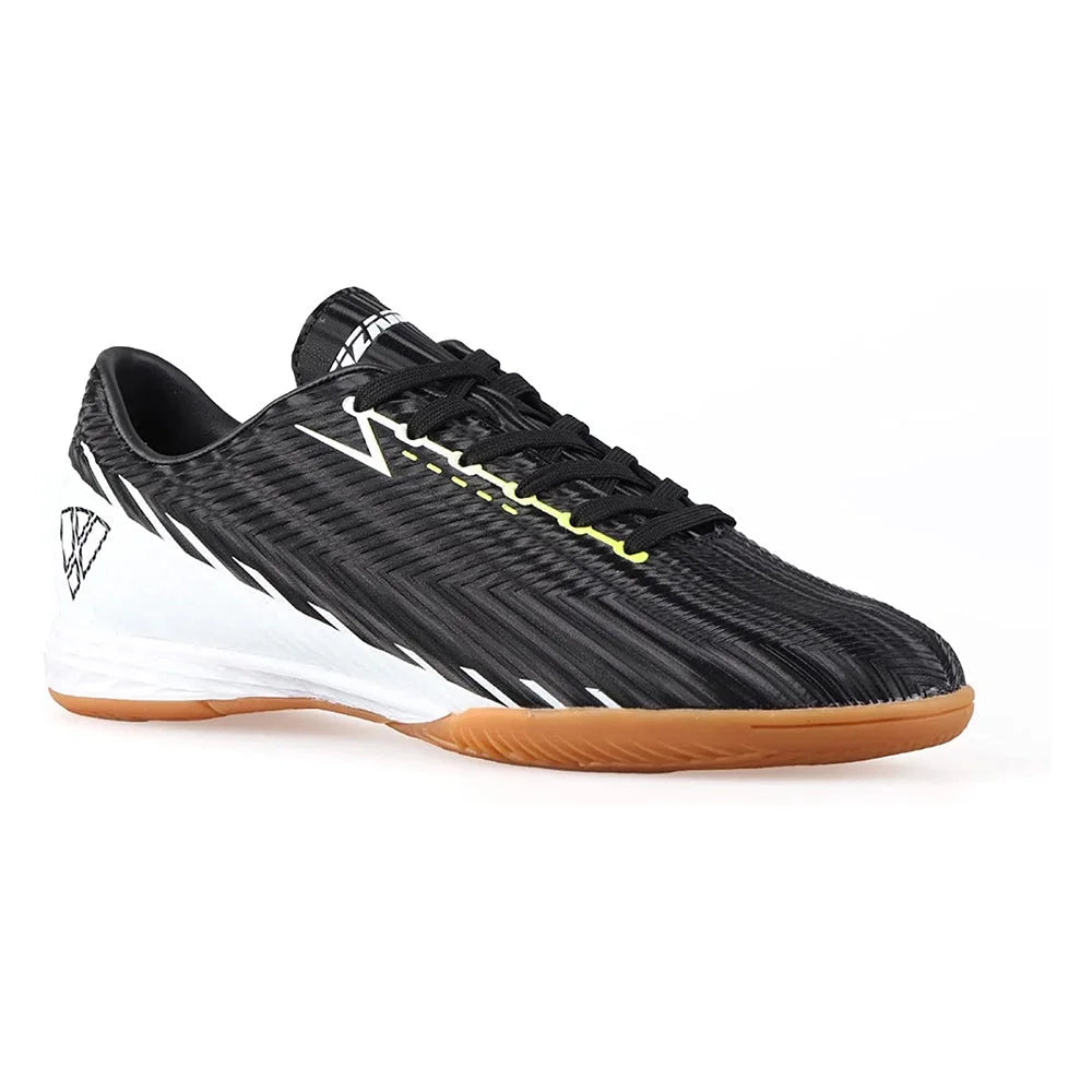 Tesoro Indoor Soccer Shoes for Men and Women | Lightweight Synthetic Upper with Embossed Stitching | Non-Marking Rubber Outsole for Indoor Soccer and Football