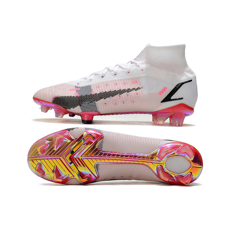 Men branded high quality soccer cleats