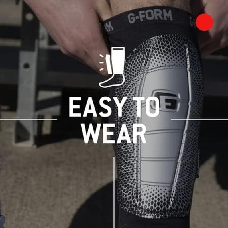 G-Form Pro-S Elite 2 Soccer Shin Guards - Football and Shin Guard Sleeves - Adult